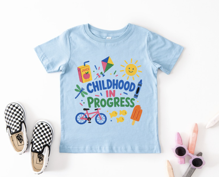 Preorder Childhood in Progress Tee