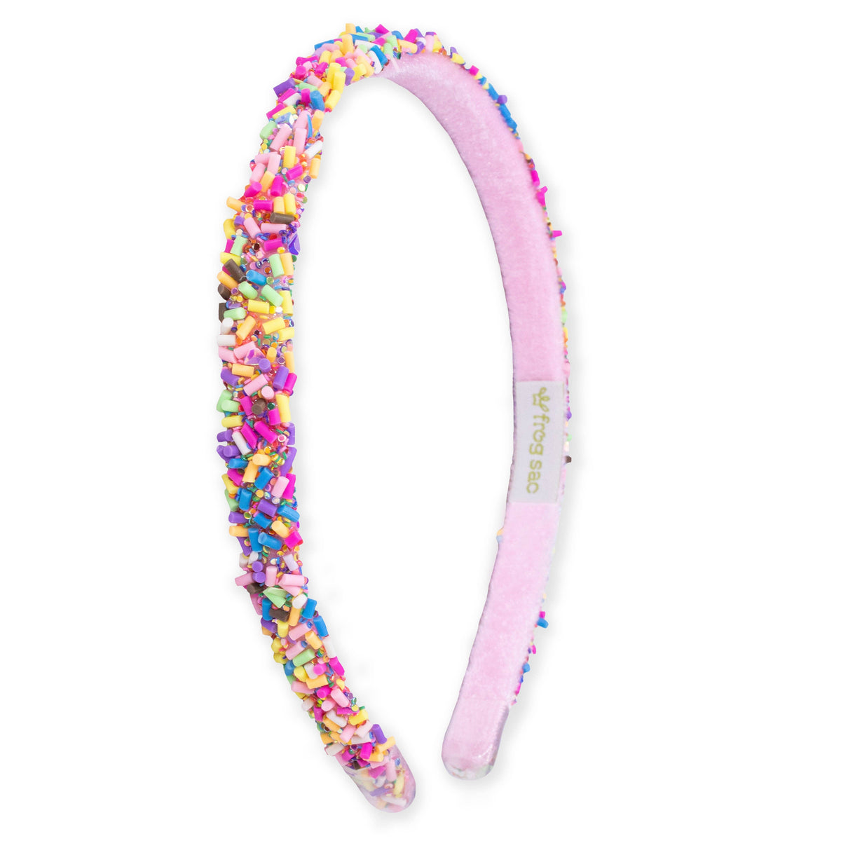 Thin Sprinkle Headband - Rainbow