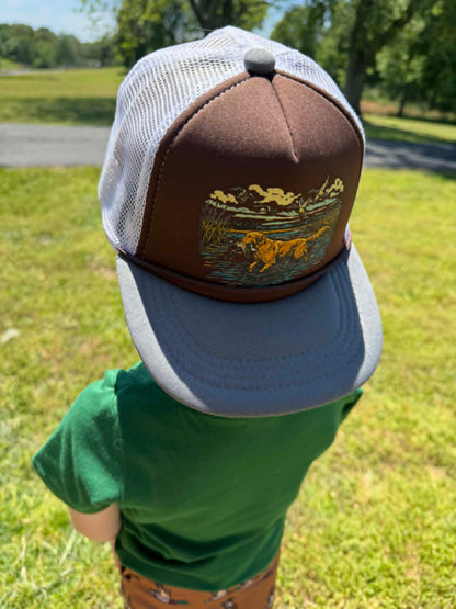 Kids Dog Marsh Brown Hat