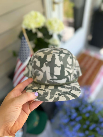 Kids Duck Camo Snapback Hat
