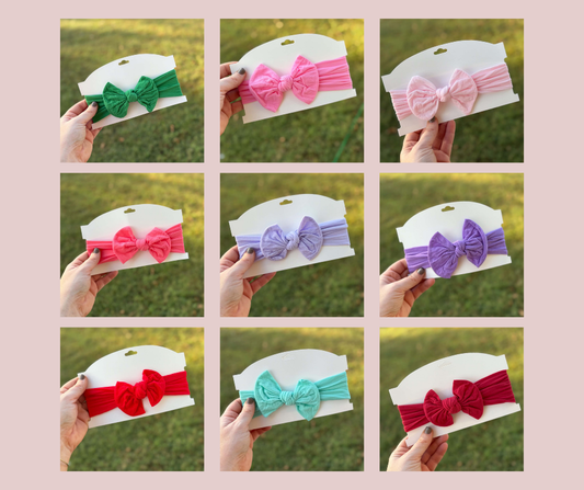 Baby Girl Soft Knot Headband