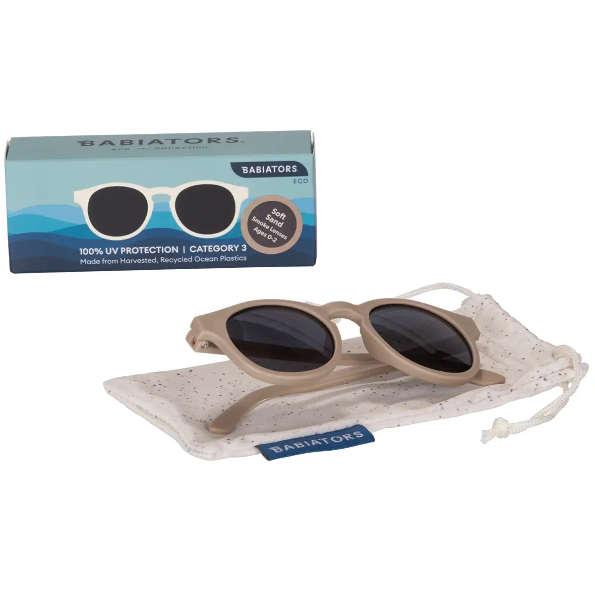 Keyhole Sunglasses in Soft Sand