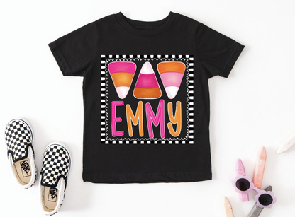 Preorder Candy Corn w/ Name Girl
