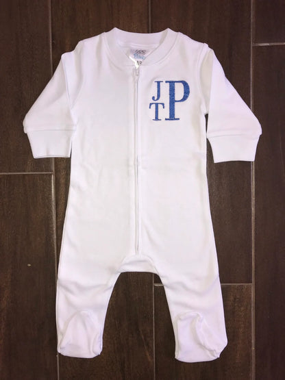 Pre Order Embroidered Zipper Sleeper