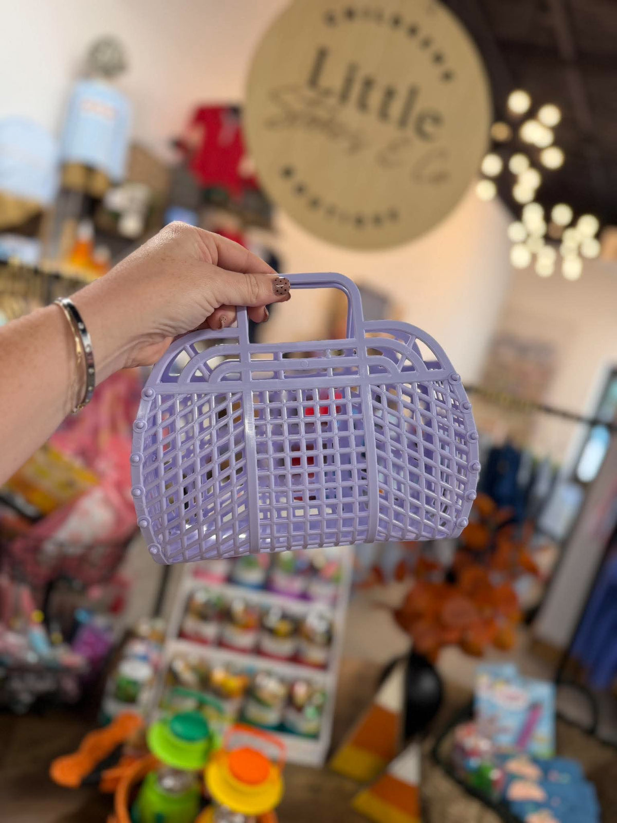 Jelly Basket Medium - Lilac