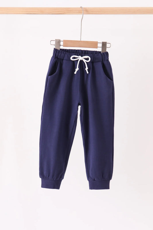 Navy Drawstring Jogger