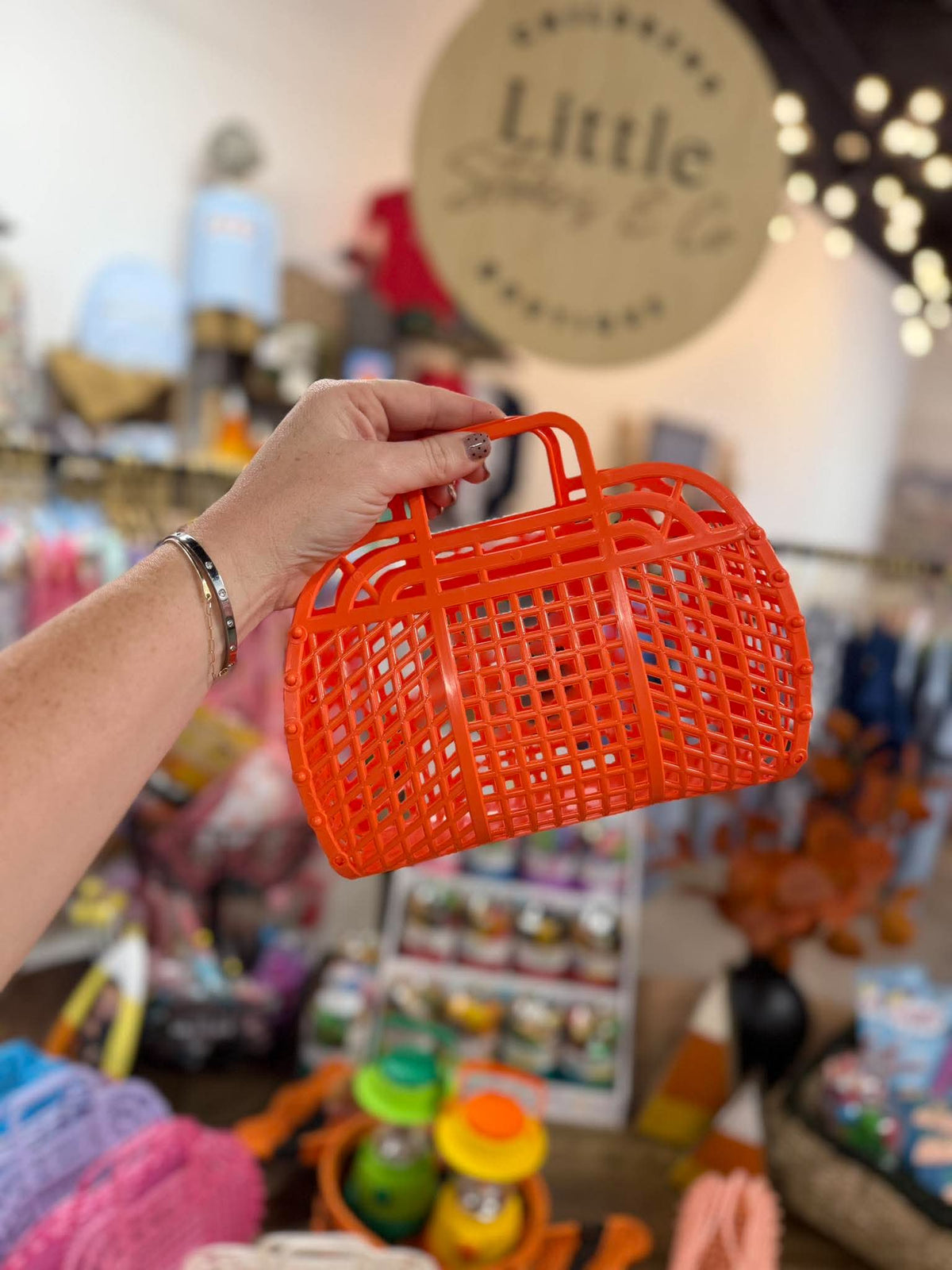 Jelly Basket Medium - Orange